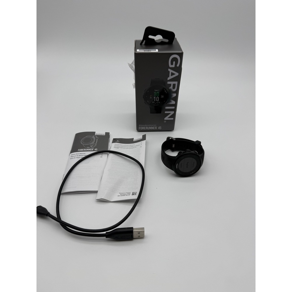 Garmin Forerunner 45 GPS Running Smartwatch Black Heart Rate Monitor